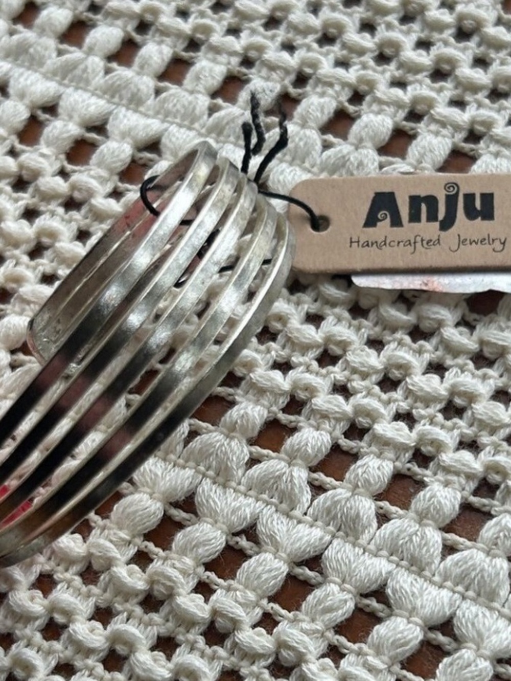 Chic New Silver Cuff Bracelet Anju Boho Classic New Silver Cuff Bracelet Wedding